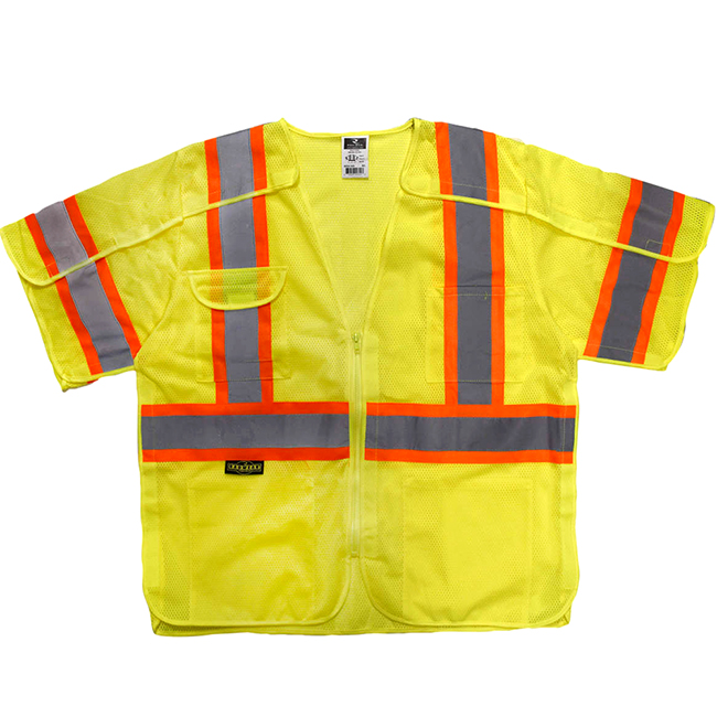 Radians SV24-3 Type R Class 3 Breakaway Surveyor Vest­­­ from Columbia Safety