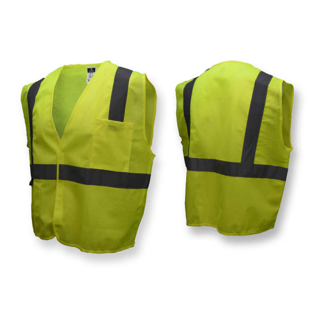 Radians Economy Type R Class 2 Mesh Safety Vest from Columbia Safety