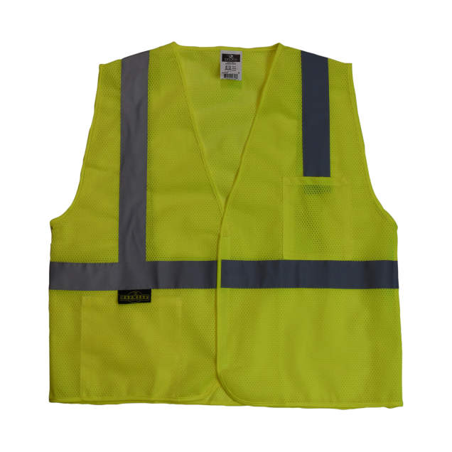 Radians Economy Type R Class 2 Mesh Safety Vest from Columbia Safety