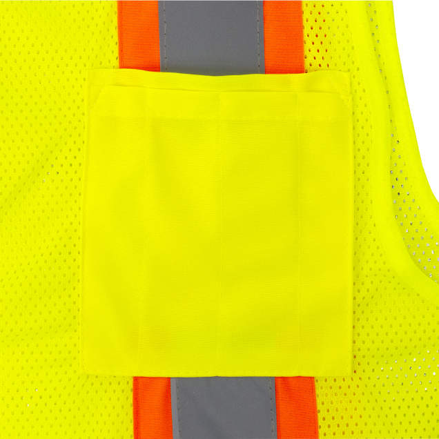 Radians SV6 Two Tone Surveyor Type R Class 2 Mesh Safety Vest Hi-Vis Green from Columbia Safety