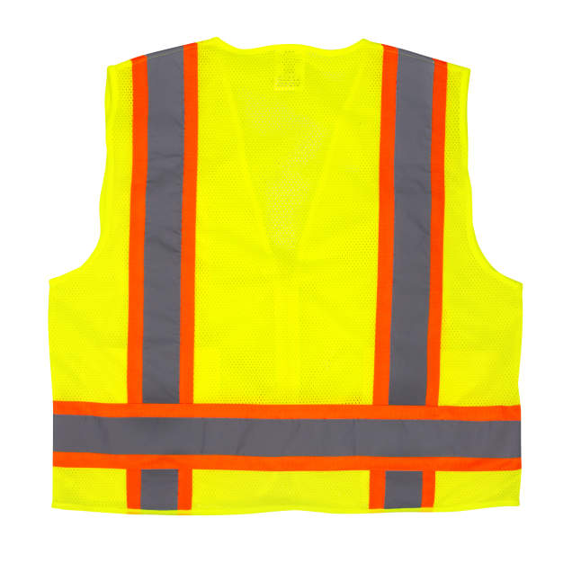 Radians SV6 Two Tone Surveyor Type R Class 2 Mesh Safety Vest Hi-Vis Green from Columbia Safety