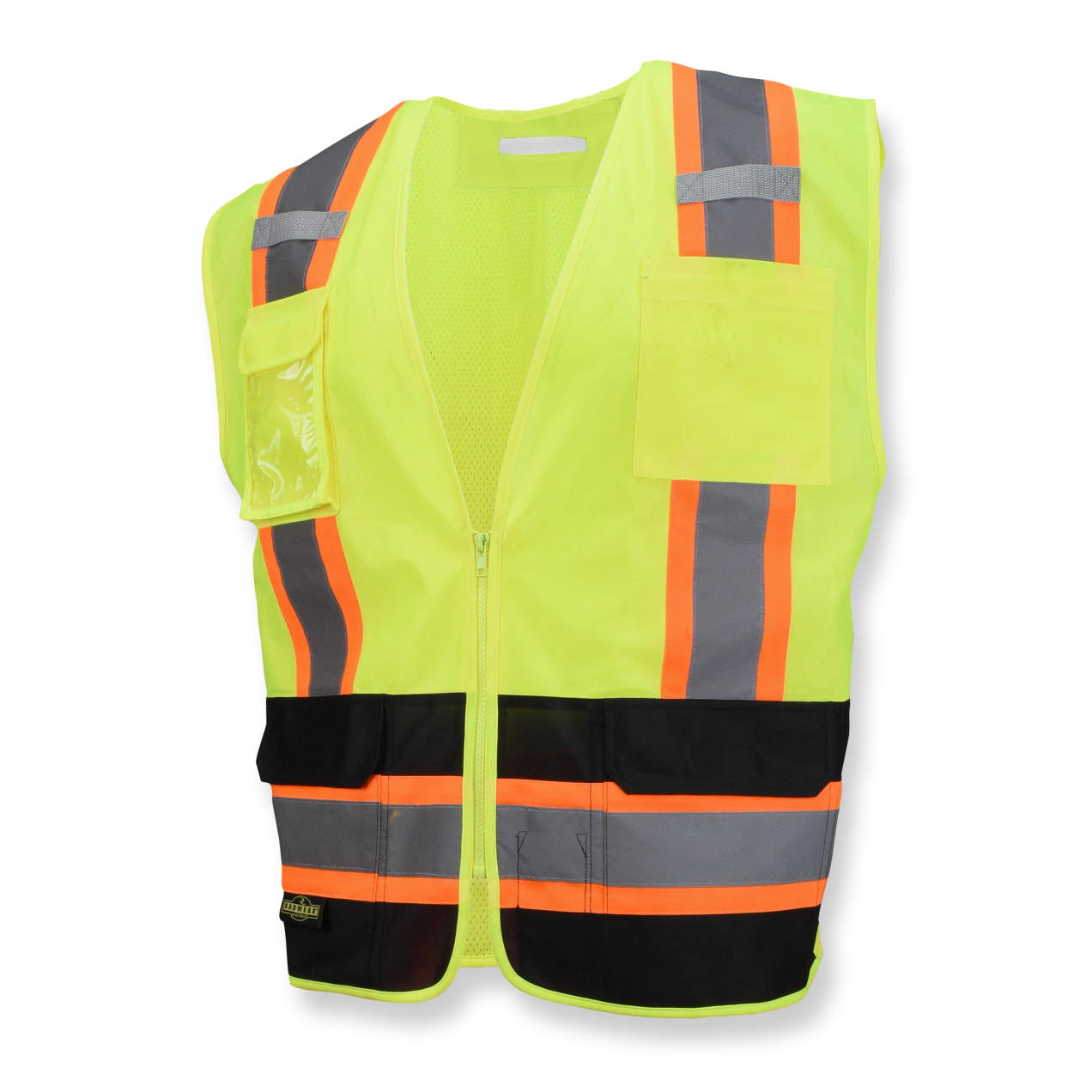 Radians SV6B Two Tone Surveyor Type R Class 2 Safety Vest - Hi-Vis Green / Black from Columbia Safety