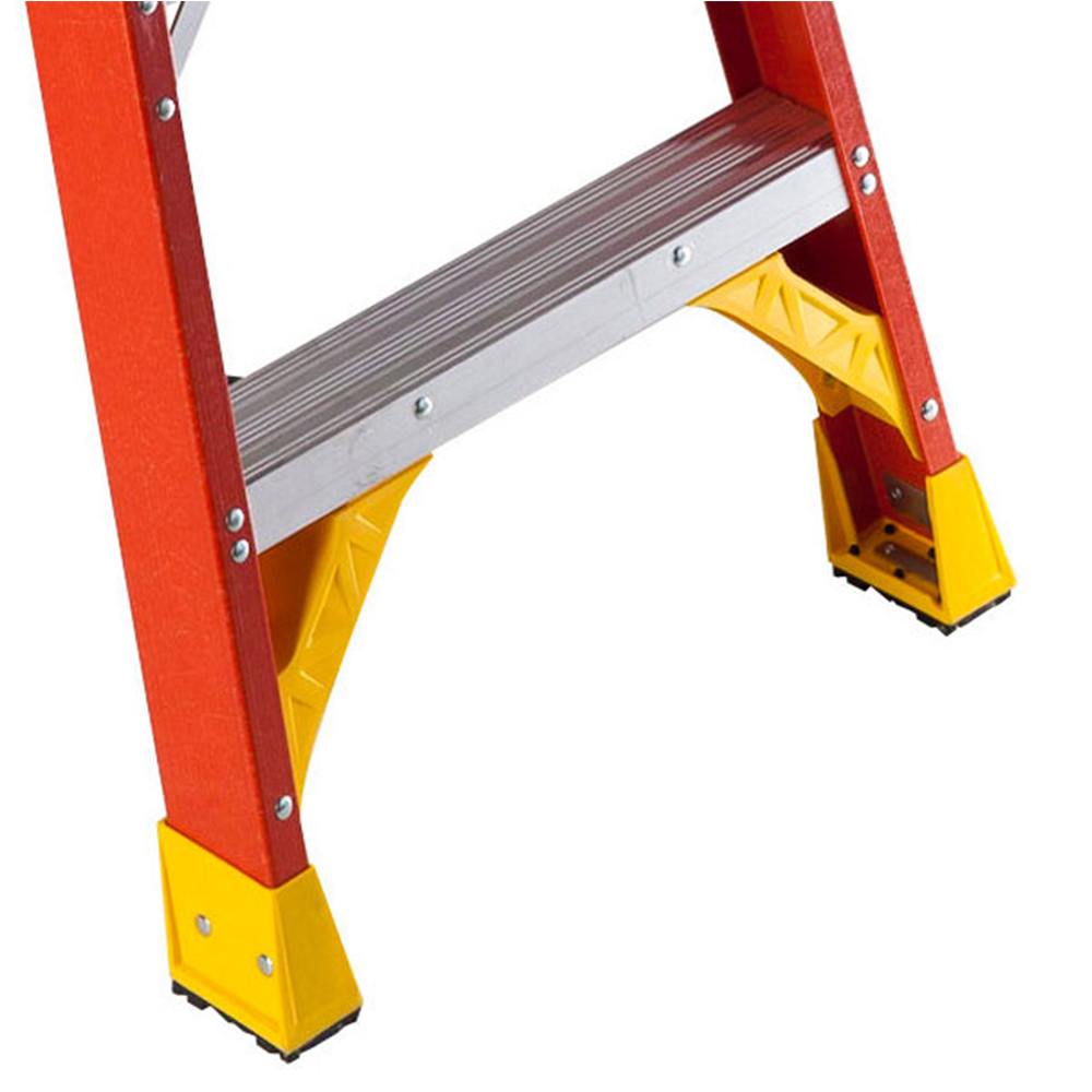 Werner Type 1A Fiberglass Twin Step Ladder from Columbia Safety