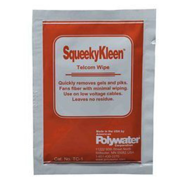 Polywater Squeeky Kleen Fiber and Copper Gel-Filled Cable Cleaner from Columbia Safety