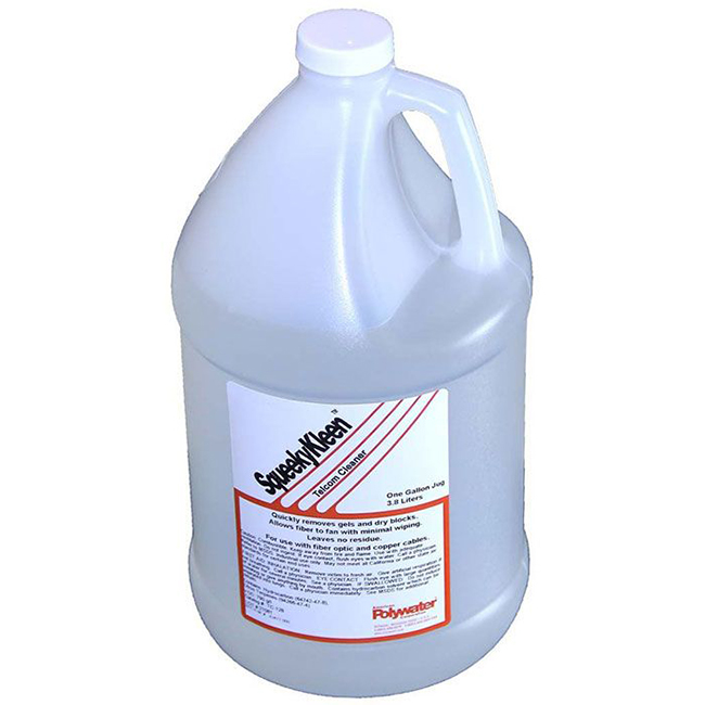Polywater Squeeky Kleen Fiber and Copper Gel-Filled Cable Cleaner from Columbia Safety