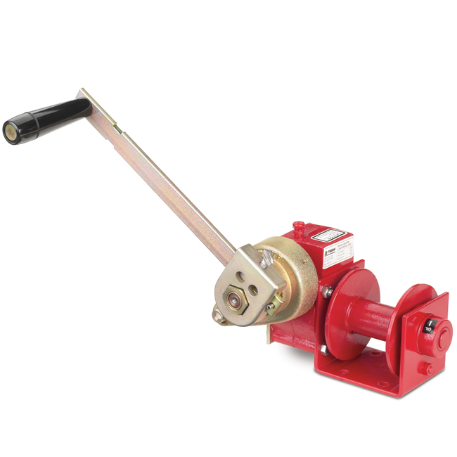 Thern 1000 Pound Worm Gear Hand Winch from Columbia Safety