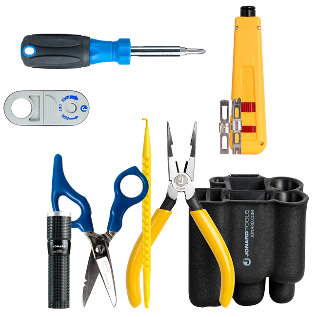 Jonard Punchdown Tool Kit for Data and Telecom Installers from Columbia Safety