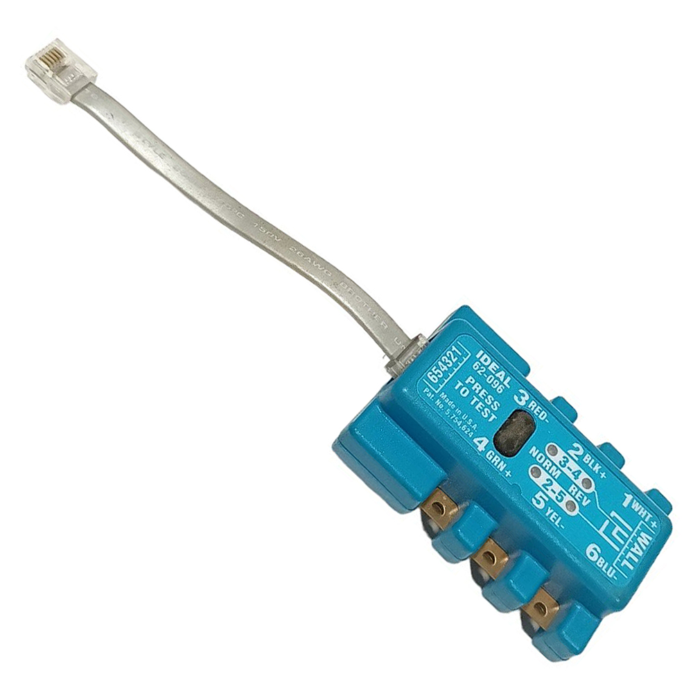 Ideal Industries Modular Tester (6-position Banjo) from Columbia Safety