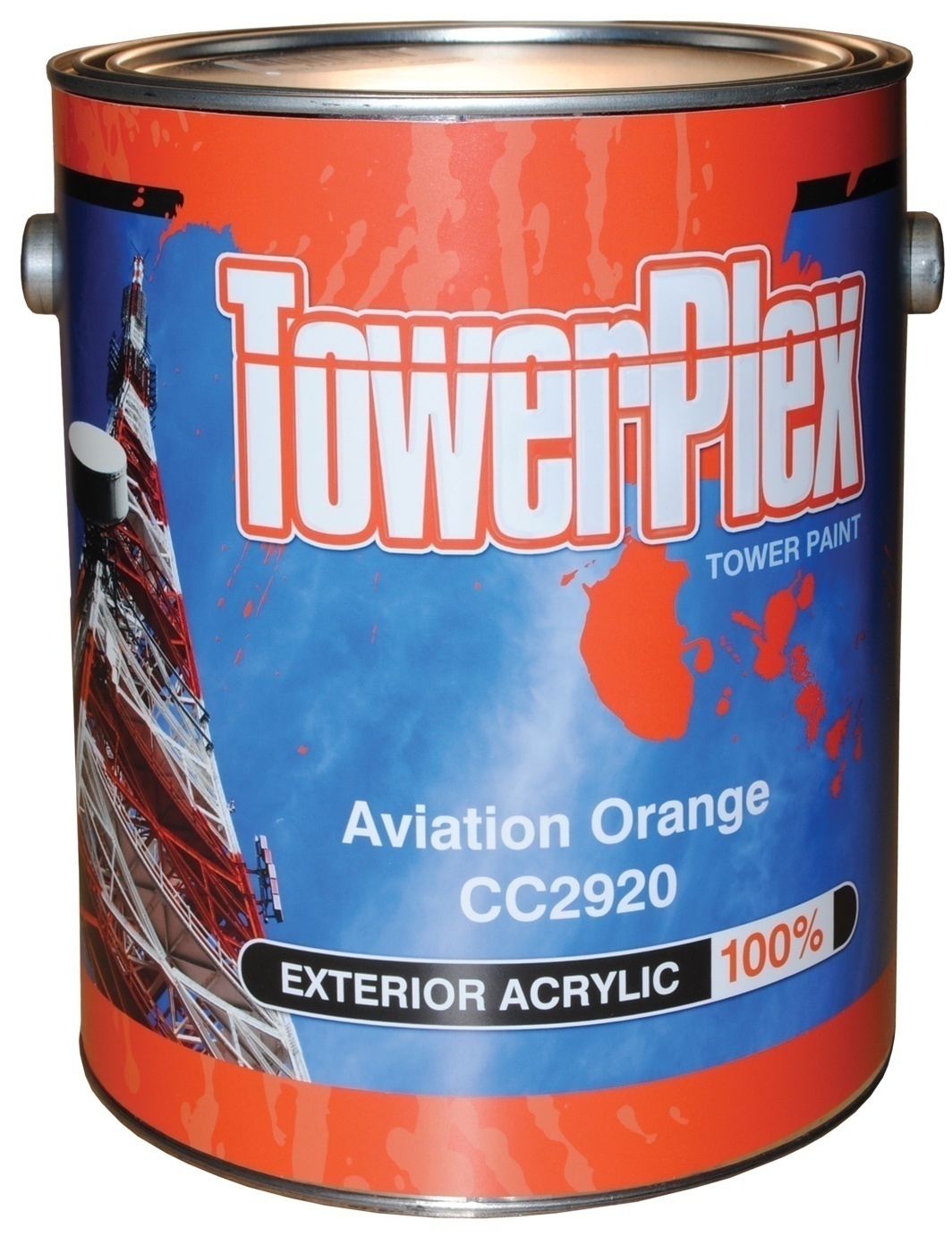 TowerPlex Aviation Orange Tower Paint (1 Gallon Pail) from Columbia Safety