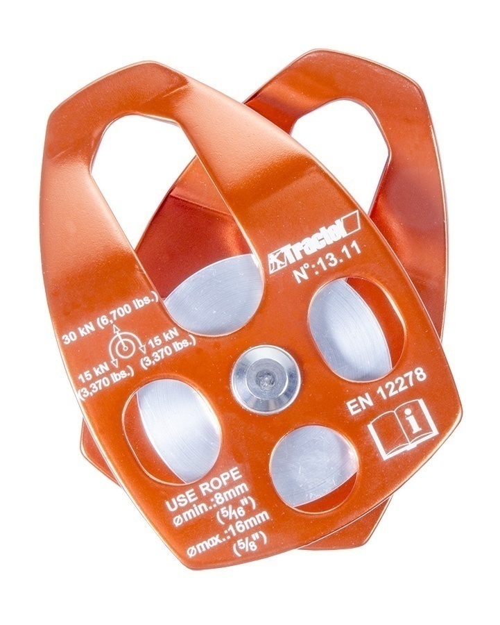Tractel K3040102 M 5/8" Synthetic Rope Pulley from Columbia Safety