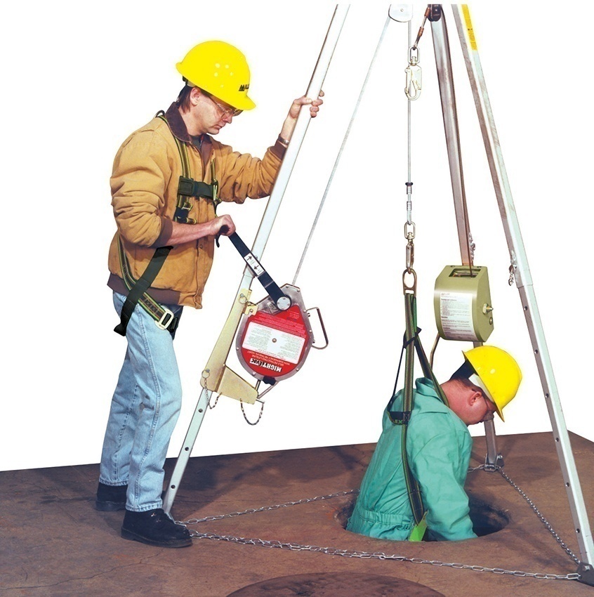 Miller MightEvac Confined Space Self-Retracting System MR50GC/50FT from Columbia Safety