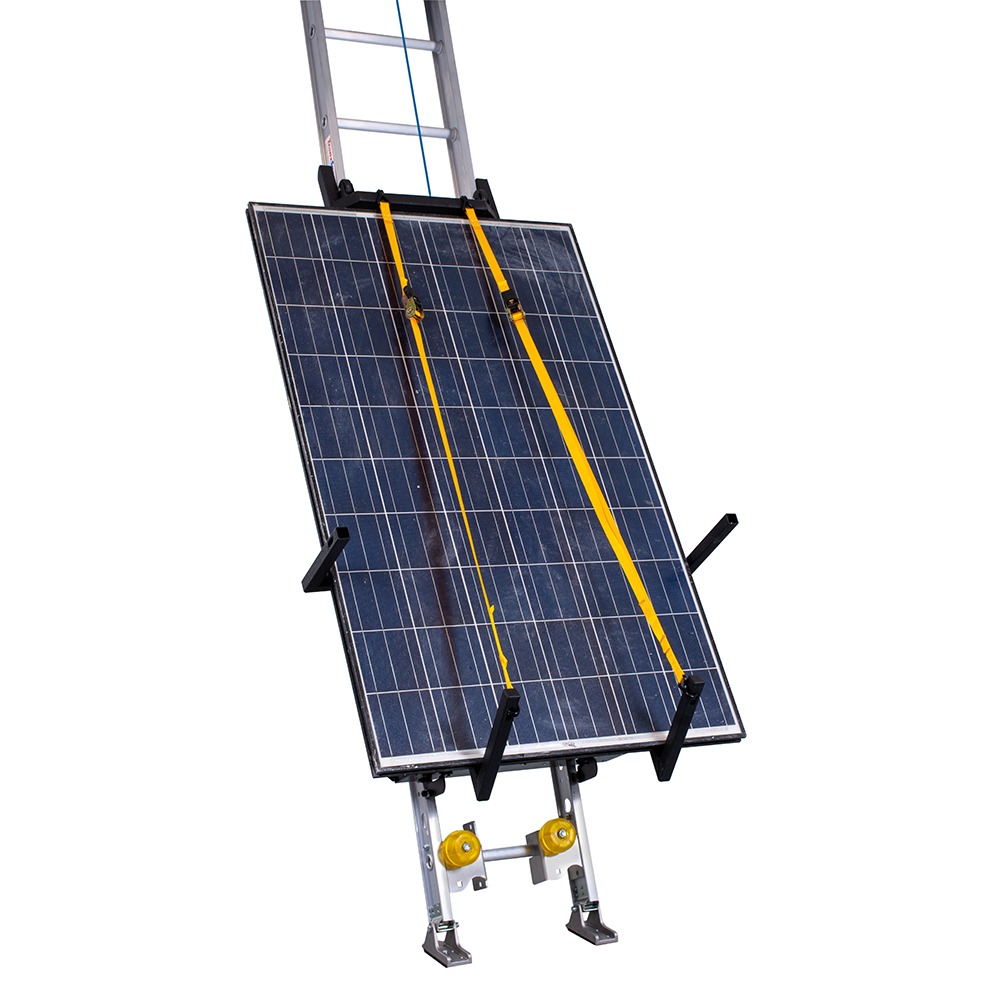 TranzVolt Laddervador Solar Tilt Back Platform from Columbia Safety