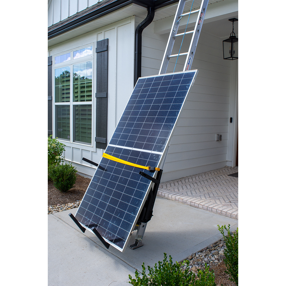 TranzVolt Laddervador Solar Tilt Back Platform from Columbia Safety