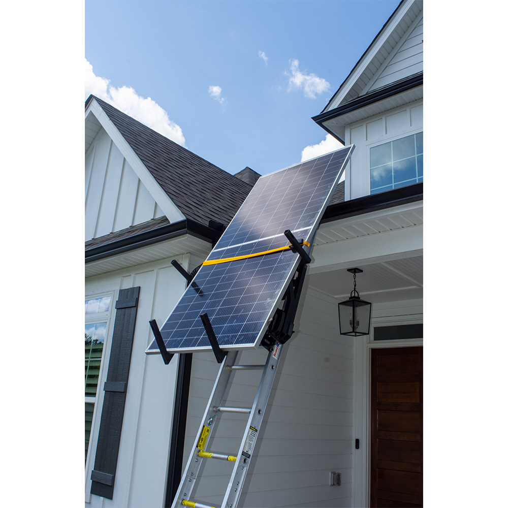 TranzVolt Laddervador Solar Tilt Back Platform from Columbia Safety