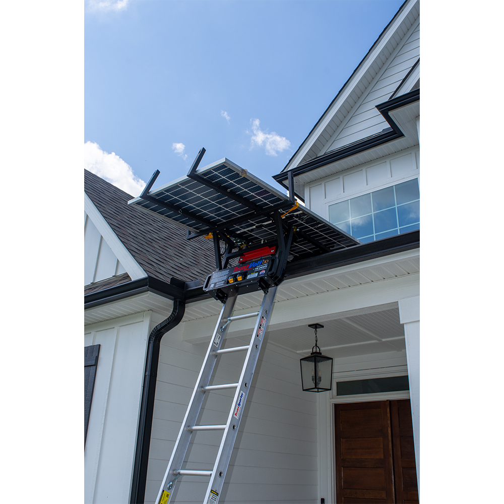 TranzVolt Laddervador Solar Tilt Back Platform from Columbia Safety