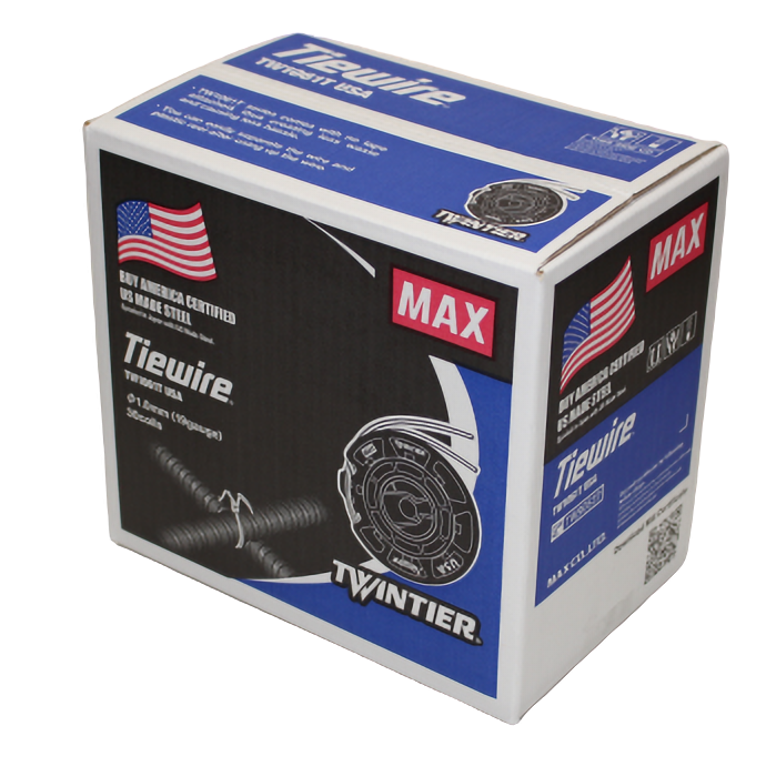 Max USA Corp Buy America Certified Rebar Tie Wire (Box of 30 Reels) from Columbia Safety