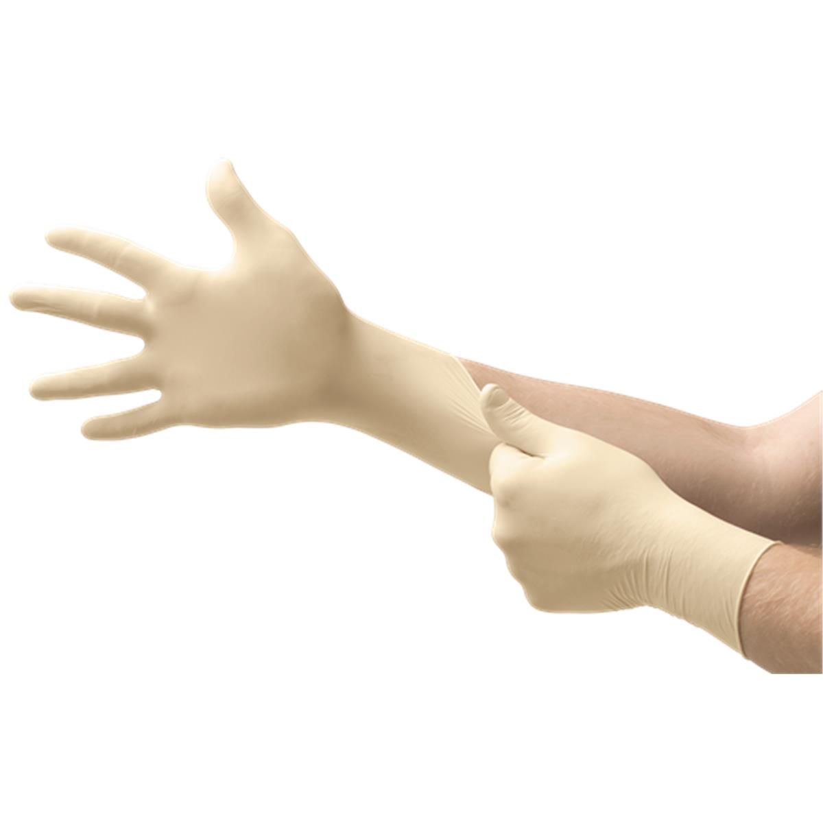Microflex Diamond Grip Latex Gloves from Columbia Safety