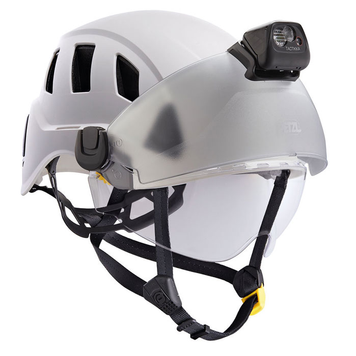 Vented White with Protector for VIZIR Shadow, VIZIR Shadow, and Headlamp from Columbia Safety