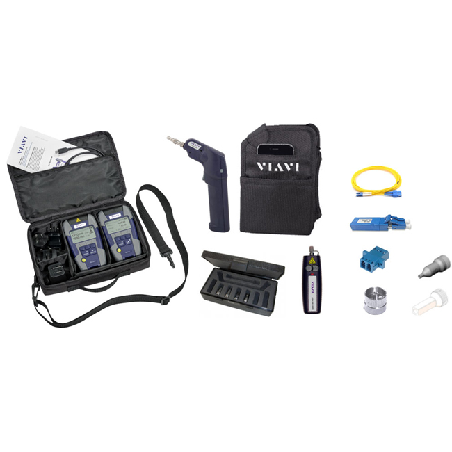 VIAVI Fiber Insertion Loss and Inspection Kit from Columbia Safety