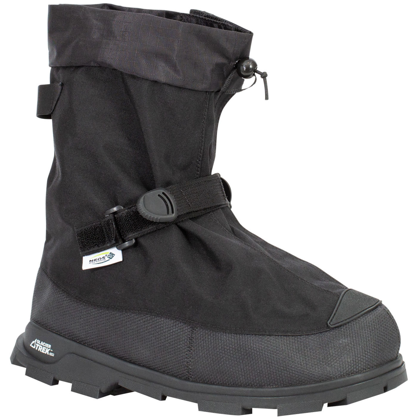 Neos Voyager Overshoe with Heel + Glacier Trek SPK Cleats from Columbia Safety
