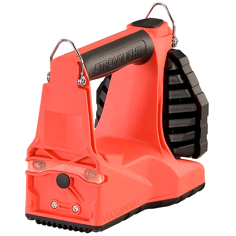 Streamlight Vulcan 180 Lantern - 120V/100V AC/12V DC - Includes quick release shoulder strap - Orange from Columbia Safety