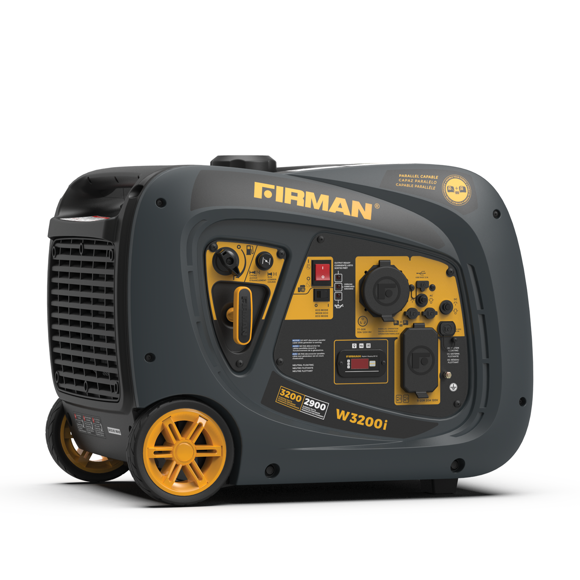 Firman 3200W Recoil Start Inverter Portable Generator  from Columbia Safety