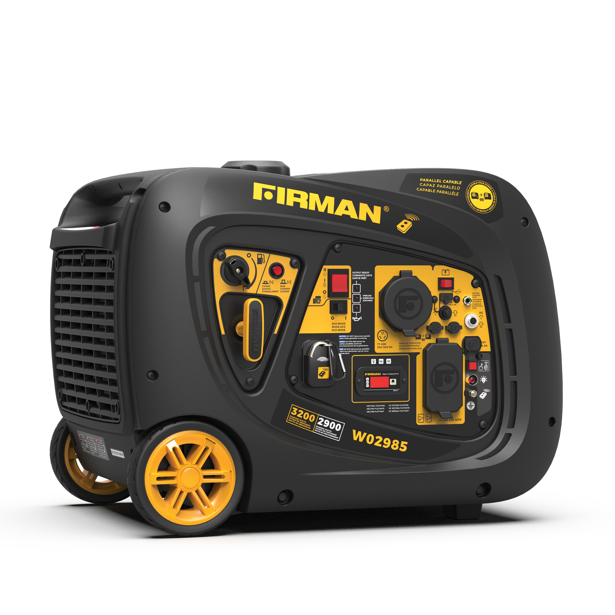 Firman 3200W Remote Start Inverter Portable Generator  from Columbia Safety