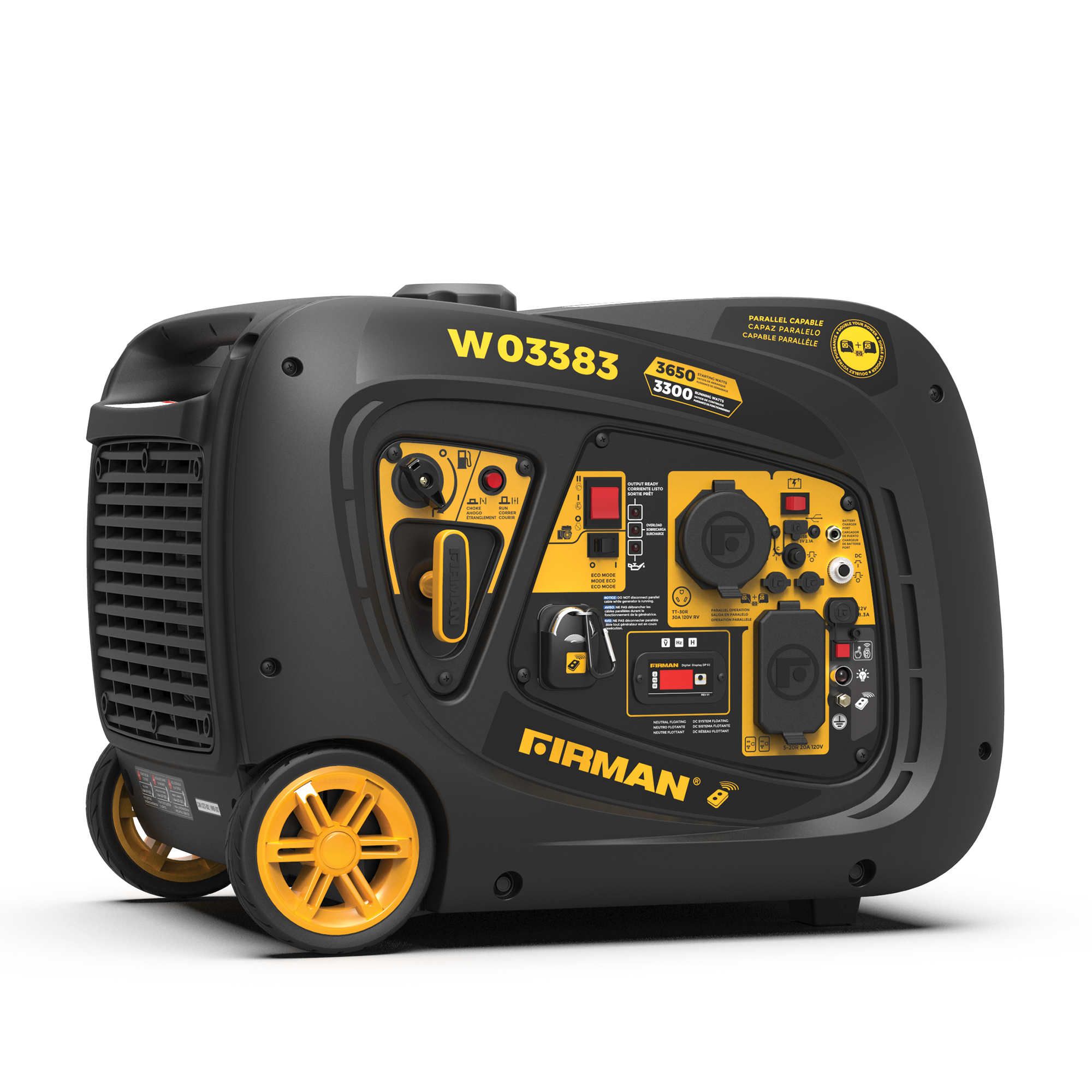 Firman 3650W Remote Start Inverter Portable Generator  from Columbia Safety