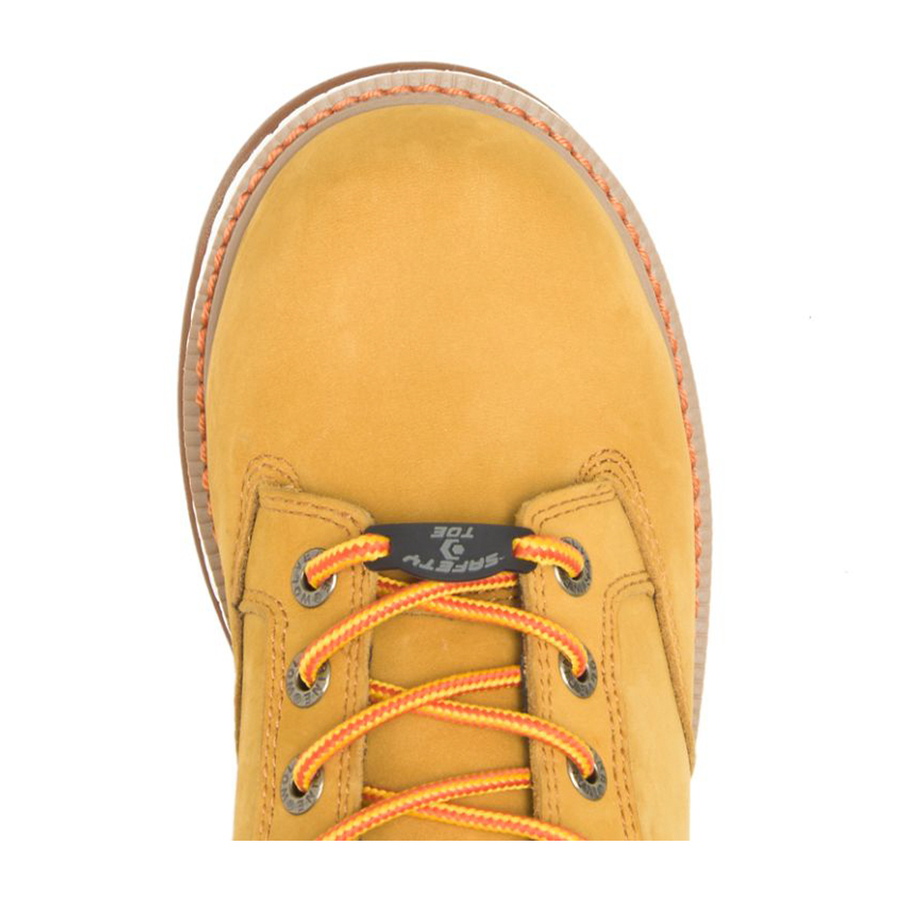 Wolverine Men's Hellcat UltraSpring 6-Inch CarbonMAX Composite Toe Work Boots (Wheat/Tan) from Columbia Safety