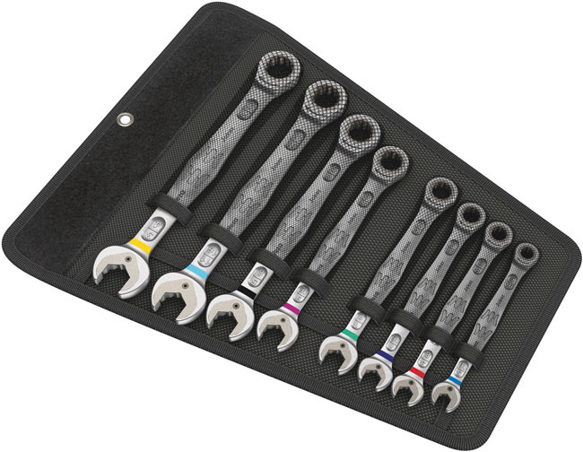 Joker Set of Ratcheting Combination Wrenches, Imperial, 8 Pieces from Columbia Safety