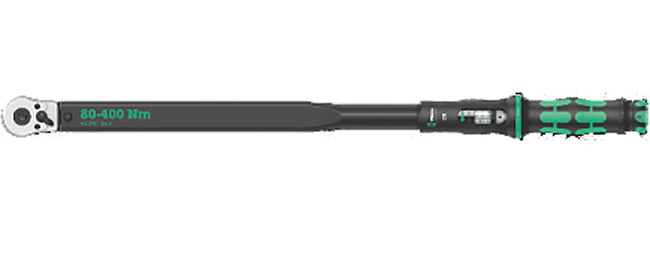 Wera Tools Click-Torque C 5 Torque Wrench with Reversible Ratchet, 1/2 Inch x 80-400 Nm from Columbia Safety