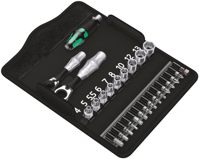 Wera Tools Kraftform Kompakt Zyklop Mini 2, 27 Pieces from Columbia Safety