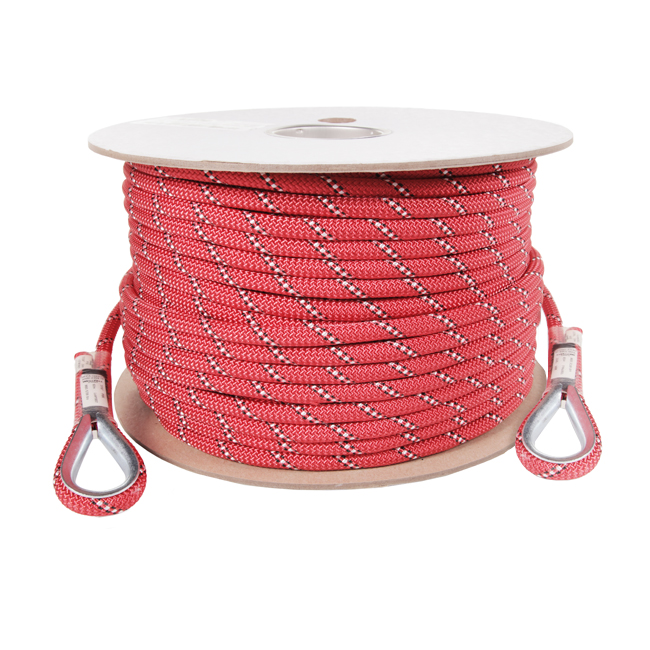 WestFall Pro 7/16 Inch PSK Kernmantle Rope with Two Sewn Eyes from Columbia Safety