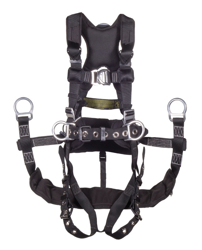 WestFall Pro 88020 Ascend Tower Climbing Harness - Aluminum from Columbia Safety