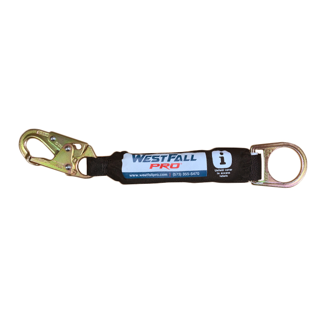 WestFall Pro Shock Pack with Snap Hook and D-Ring from Columbia Safety
