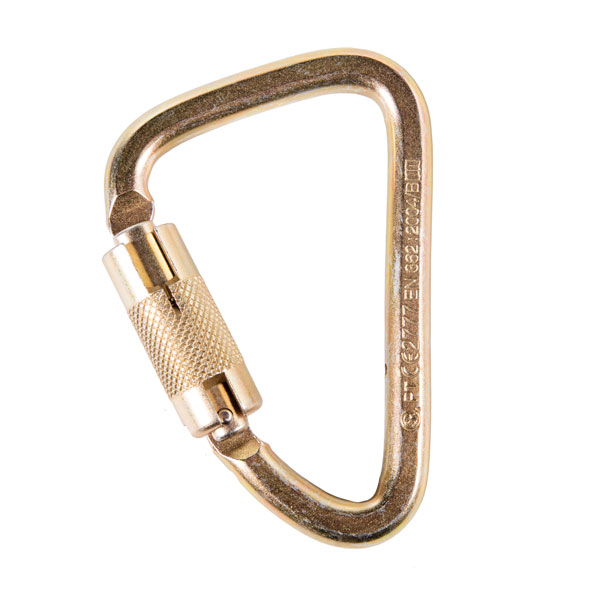 WestFall Pro 7400 4-7/8 x 3 in. Steel Carabiner with 1 in. Gate from Columbia Safety