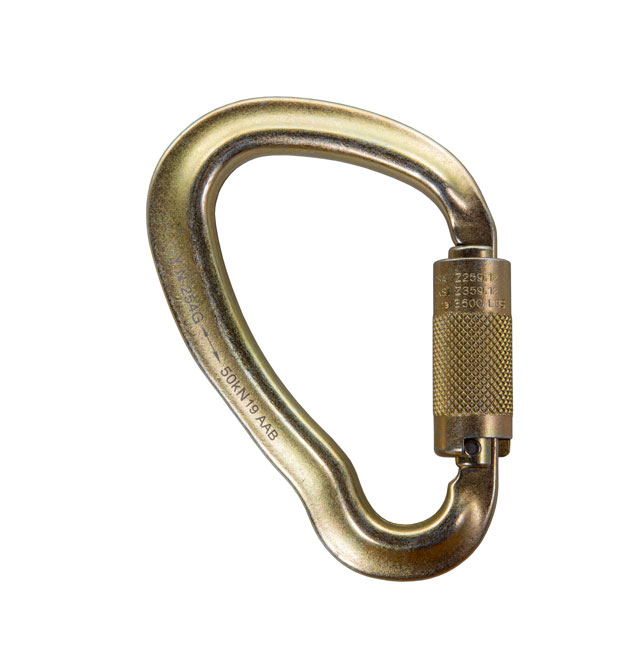 WestFall Pro 7406 5-3/10 x 3-1/2 Inch Steel Carabiner from Columbia Safety
