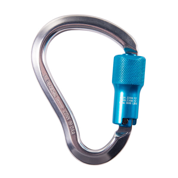 7435 WestFall Pro 4-3/4 x 3in. Aluminum Carabiner 9/10in.Gate from Columbia Safety
