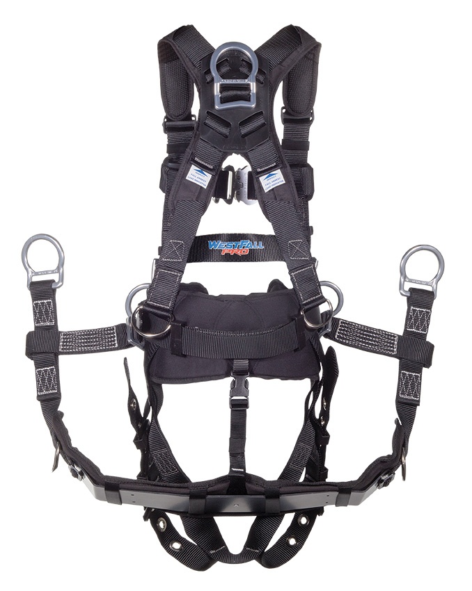 WestFall Pro 88020 Ascend Tower Climbing Harness - Aluminum from Columbia Safety