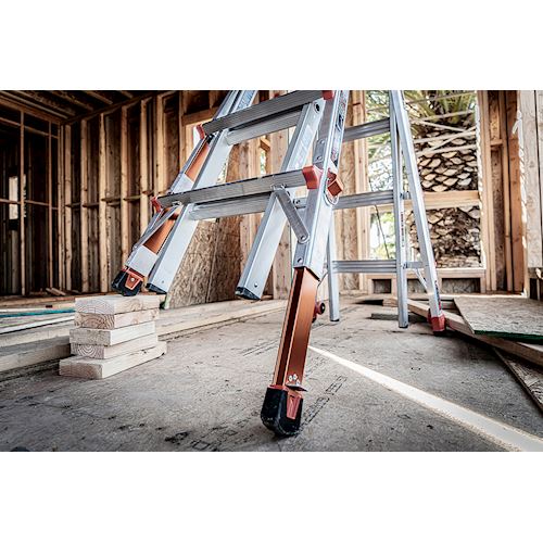 Little Giant Ladders Revolution 17 foot Aluminum Extendable Ladder from Columbia Safety