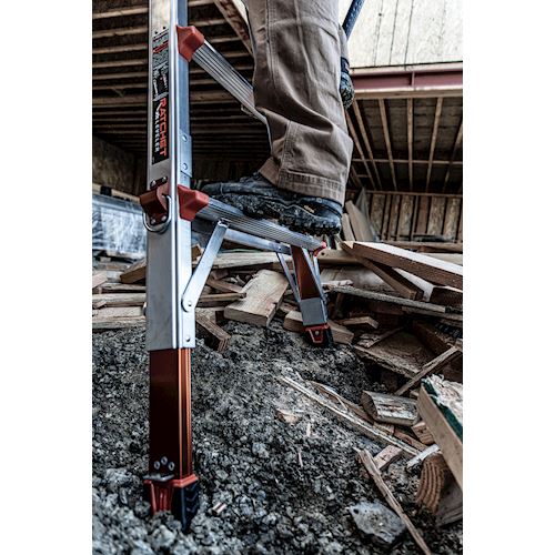 Little Giant Ladders Revolution 17 foot Aluminum Extendable Ladder from Columbia Safety