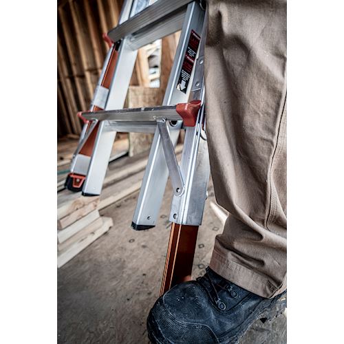 Little Giant Ladders Revolution 17 foot Aluminum Extendable Ladder from Columbia Safety