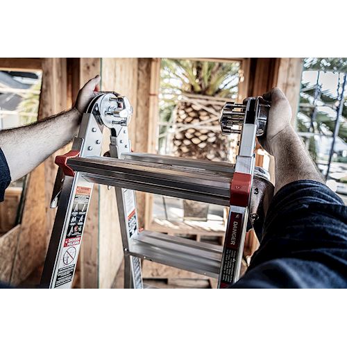 Little Giant Ladders Revolution 17 foot Aluminum Extendable Ladder from Columbia Safety