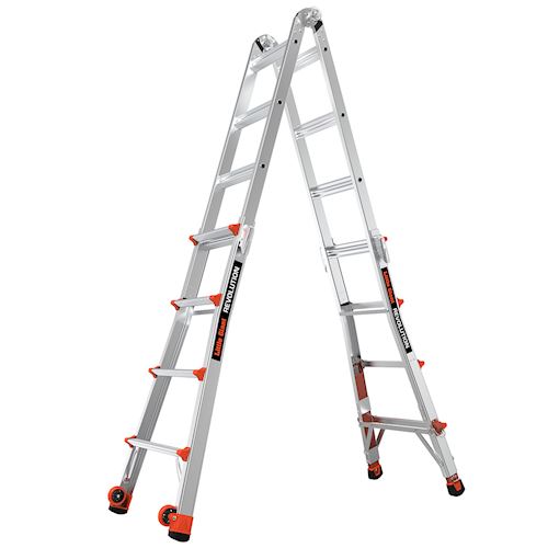 Little Giant Ladders Revolution 17 foot Aluminum Extendable Ladder from Columbia Safety