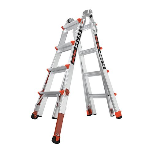 Little Giant Ladder Systems Revolution 17 foot Aluminum Extendable Ladder from Columbia Safety