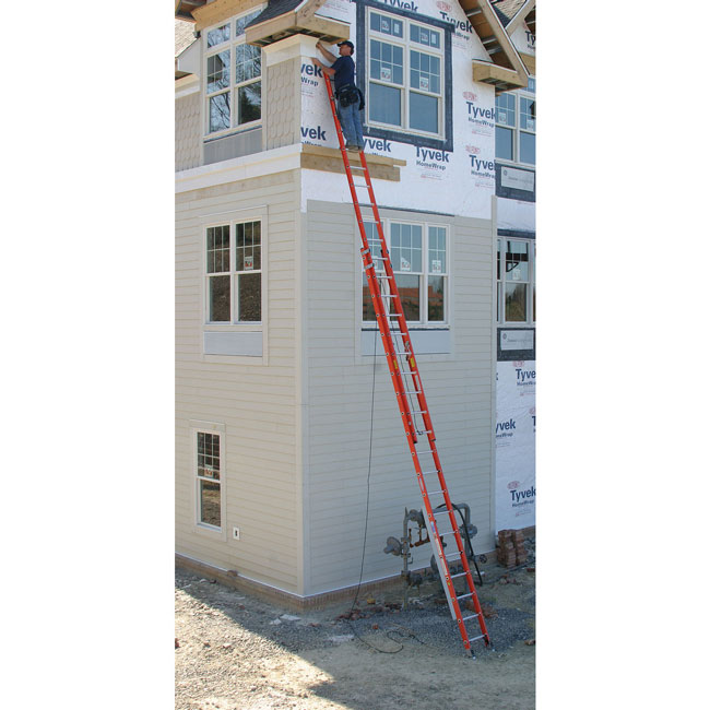 Werner Fiberglass DRung 16 Foot Extension Ladder Type IA