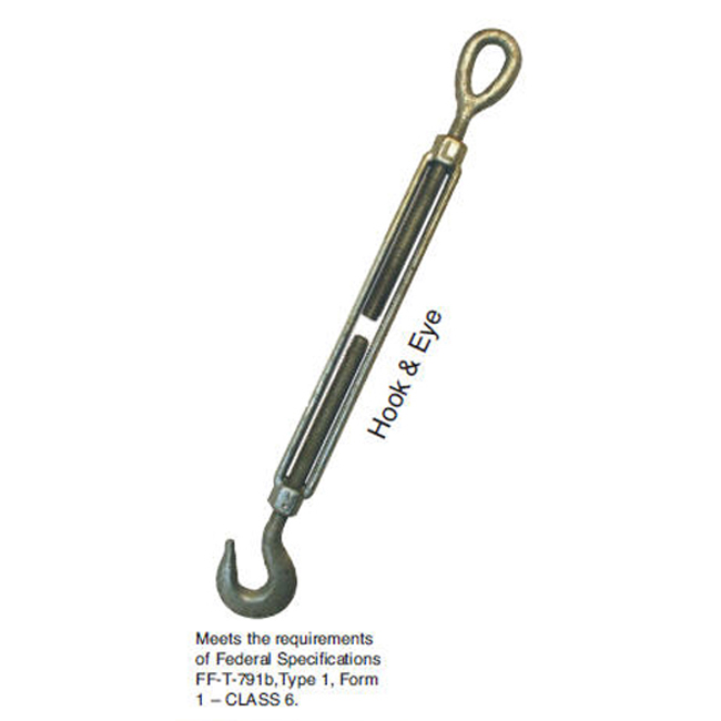 Weisner Hook and Eye Turnbuckle from Columbia Safety