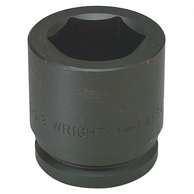 Wright Tool 1-1/2 Inch Drive 6 Point Metric Impact Socket from Columbia Safety