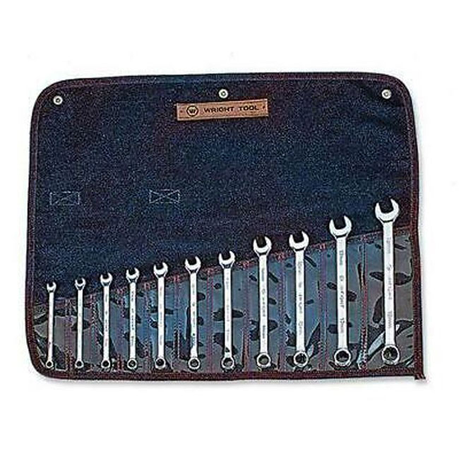 Wright Tool 11 Piece Matric Combination Wrench Set from Columbia Safety