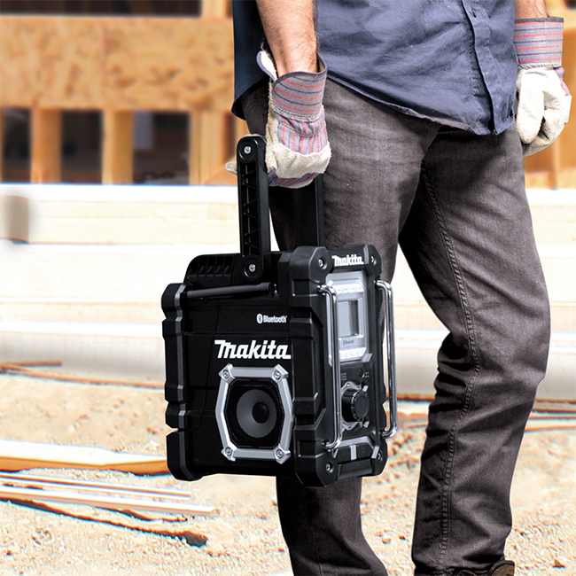 Makita 18V LXT / 12V max CXT Lithium-Ion Cordless Bluetooth Job Site Radio from Columbia Safety